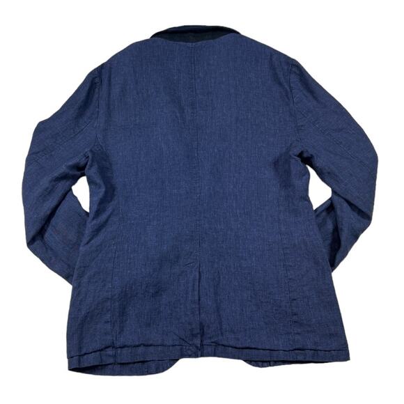 ZARA Man Navy Blue Blazer | Size 42 - Picture 2 of 5